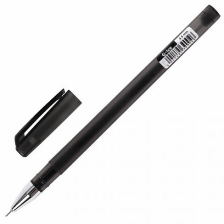 Ручка гелевая ERICH KRAUSE "G-Ice", ЧЕРНАЯ, корпус прозрачный, игольчатый узел 0,5 мм, линия письма 0,4 мм, 39004 Ручка гелевая ERICH KRAUSE "G-Ice", ЧЕРНАЯ, корпус прозрачный, игольчатый узел 0,5 мм, линия письма 0,4 мм, 39004