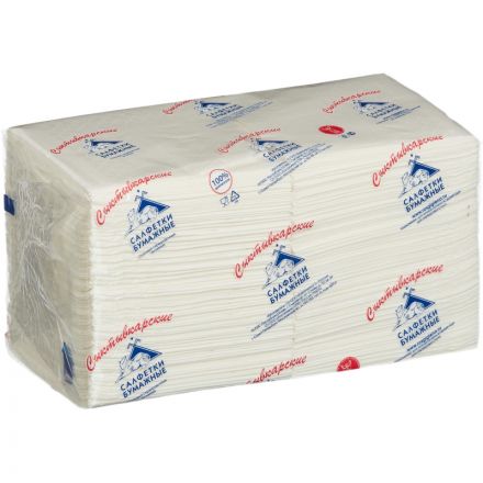 Салфетки бумажные Profi Pack 24x24 см белые 2-слойные 250 штук в упаковке Салфетки бумажные Profi Pack 24x24 см белые 2-слойные 250 штук в упаковке