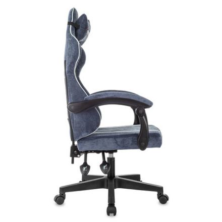 Кресло компьютерное BRABIX "Shooter GM-123", 2 подушки, ткань, синее/серое, 533212 Кресло компьютерное BRABIX "Shooter GM-123", 2 подушки, ткань, синее/серое, 533212