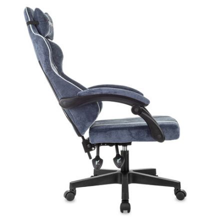 Кресло компьютерное BRABIX "Shooter GM-123", 2 подушки, ткань, синее/серое, 533212 Кресло компьютерное BRABIX "Shooter GM-123", 2 подушки, ткань, синее/серое, 533212