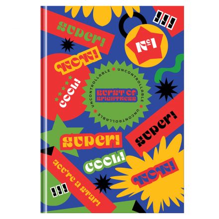 Ежедневник недатированный А5, 136л., 7БЦ, BG "Мотивируй", глянцевая ламинация Ежедневник недатированный А5, 136л., 7БЦ, BG "Мотивируй", глянцевая ламинация