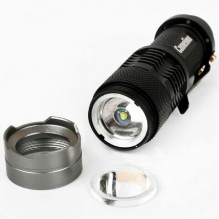Фонарь CAMELION XP-E, ЯРКИЙ, ZOOM, 3 режима, питание 1хAA, LED5135 Фонарь CAMELION XP-E, ЯРКИЙ, ZOOM, 3 режима, питание 1хAA, LED5135