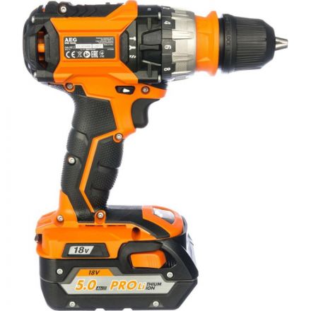 Дрель бесщеточная аккумуляторная AEG BSB18CBLLI-502C 4935459396