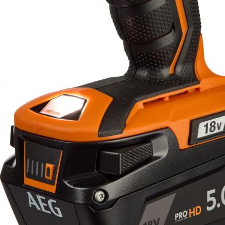 Дрель бесщеточная аккумуляторная AEG BSB18CBLLI-502C 4935459396