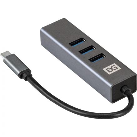 Концентратор USB хаб ExeGate (EX293987RUS) DUB-4TC 4-в-1 серебр Концентратор USB хаб ExeGate (EX293987RUS) DUB-4TC 4-в-1 серебр