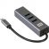 Концентратор USB хаб ExeGate (EX293987RUS) DUB-4TC 4-в-1 серебр Концентратор USB хаб ExeGate (EX293987RUS) DUB-4TC 4-в-1 серебр