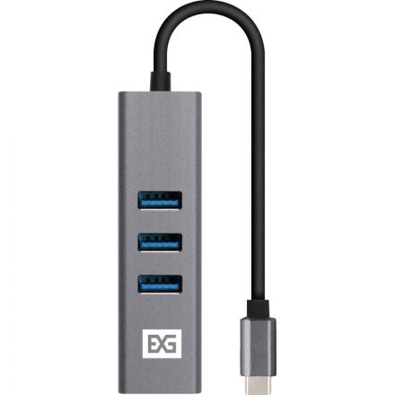 Концентратор USB хаб ExeGate (EX293987RUS) DUB-4TC 4-в-1 серебр Концентратор USB хаб ExeGate (EX293987RUS) DUB-4TC 4-в-1 серебр