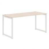 Стол прямой XQST 167 Бук Тиара/Белый 1600х700х750 Стол прямой XQST 167 Бук Тиара/Белый 1600х700х750