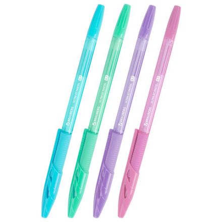Ручки шариковые с грипом BRAUBERG "ULTRA GT PASTEL", НАБОР 8 ШТУК, СИНИЕ, узел 0,7 мм, линия 0,35 мм, 144532 Ручки шариковые с грипом BRAUBERG "ULTRA GT PASTEL", НАБОР 8 ШТУК, СИНИЕ, узел 0,7 мм, линия 0,35 мм, 144532