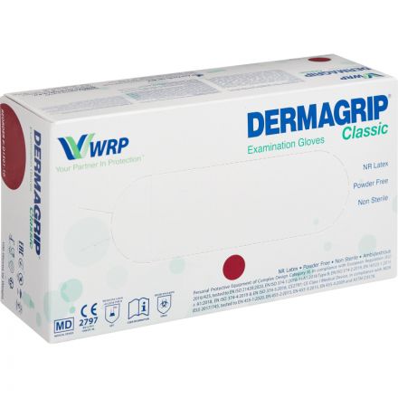 Мед.смотров. перчатки латекс., нестер., н/о, тек.Dermagrip Classic(XL) 50 п