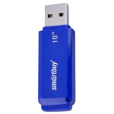 Флеш-диск 16 GB, SMARTBUY Dock, USB 2.0, синий, SB16GBDK-B Флеш-диск 16 GB, SMARTBUY Dock, USB 2.0, синий, SB16GBDK-B