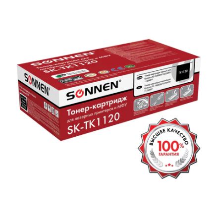 Тонер-картридж лазерный SONNEN (SK-TK1120) для KYOCERA FS-1060DN/1025MFP/1125MFP., ресурс 3000 стр., 364082 Тонер-картридж лазерный SONNEN (SK-TK1120) для KYOCERA FS-1060DN/1025MFP/1125MFP., ресурс 3000 стр., 364082