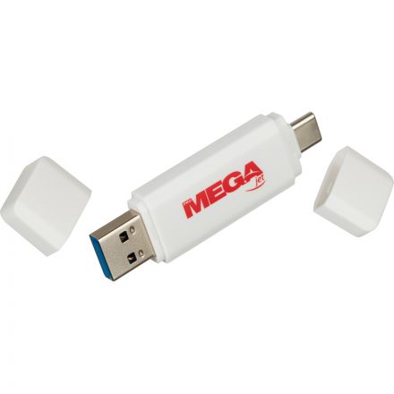 Флеш-память Promega Jet 32GB USB3.0 Type-C/бел пласт/под лог NTU787СU3032GW Флеш-память Promega Jet 32GB USB3.0 Type-C/бел пласт/под лог NTU787СU3032GW