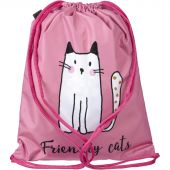 Мешок для обуви №1School Friendly cats 360x470 мм, Мо-26-1
