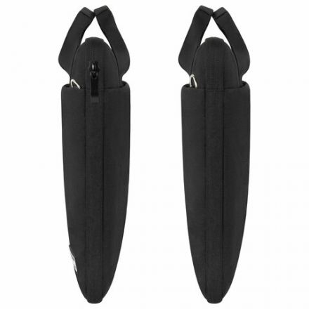 Сумка портфель HEIKKI PROFITABLE (ХЕЙКИ) с отделением для ноутбука 14", 2 кармана, черная, 26х36х3 см, 272598