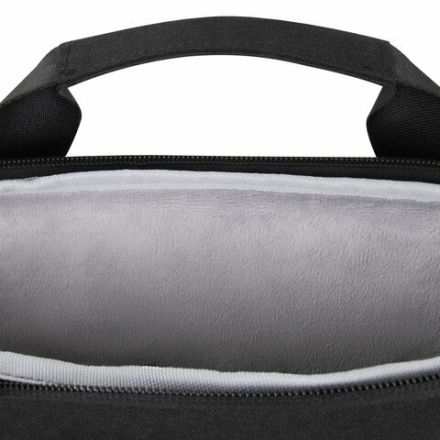 Сумка портфель HEIKKI PROFITABLE (ХЕЙКИ) с отделением для ноутбука 14", 2 кармана, черная, 26х36х3 см, 272598