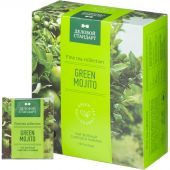 Чай Деловой Стандарт Green mojito зелен.мохито 100 пакx2гр