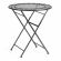Стол Патио/Patio (PL08-11139) стальной сплав, черный, 70х75см