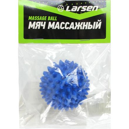 Мяч массажный Larsen SM-2 7 см синий, 233077