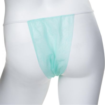Трусы бикини женские, Мятные, спанбонд шт/слож 25шт/уп 604-326
