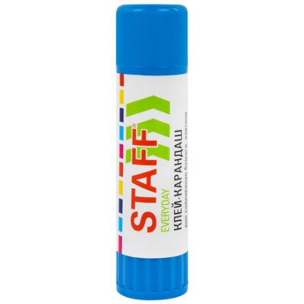 Клей-карандаш STAFF EVERYDAY, 40 г, 228665 Клей-карандаш STAFF EVERYDAY, 40 г, 228665