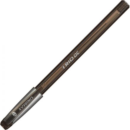 Ручка шариковая неавтоматическая Unimax Trio DC tinted 0,7мм,чер,мас,трехг Ручка шариковая неавтоматическая Unimax Trio DC tinted 0,7мм,чер,мас,трехг