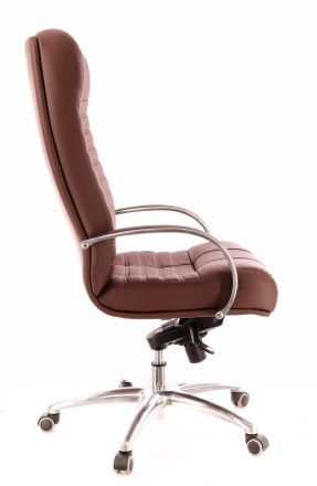 Кресло Everprof Atlant AL M Кожа Коричневый
