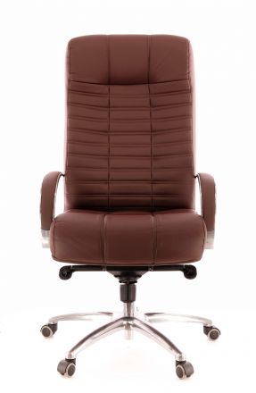 Кресло Everprof Atlant AL M Кожа Коричневый