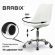 Кресло стул BRABIX "Eames MG-310 CH", хром, пластик белый, экокожа белая, 532923 Кресло стул BRABIX "Eames MG-310 CH", хром, пластик белый, экокожа белая, 532923