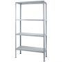 Стеллаж MS Strong 1850x1200x400 мм 4 полки Стеллаж MS Strong 1850x1200x400 мм 4 полки