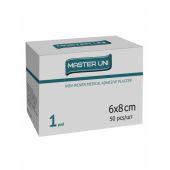 Пластырь Перевяз. Лейкопласт MASTER UNI 6х8см фикс.нетк.осн.сподуш.50 ш/уп