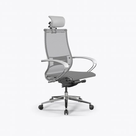 Кресло Samurai L2-5K - TS Белый Kc00/Nc00/K2cL/H13mL-3D(M26.B32.G25.W03) Кресло Samurai L2-5K - TS Белый Kc00/Nc00/K2cL/H13mL-3D(M26.B32.G25.W03)