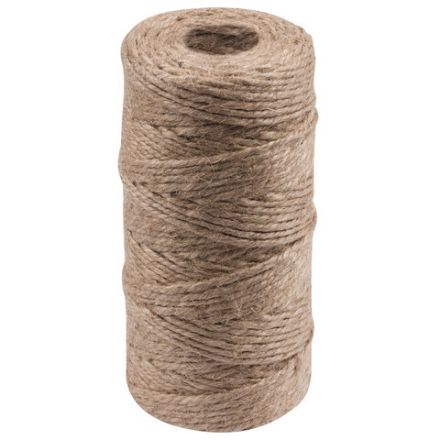 Шпагат джутовый упаковочный полированный, длина 500 м, диаметр 1,5 мм, 1200 текс, BRAUBERG, 605008 Шпагат джутовый упаковочный полированный, длина 500 м, диаметр 1,5 мм, 1200 текс, BRAUBERG, 605008
