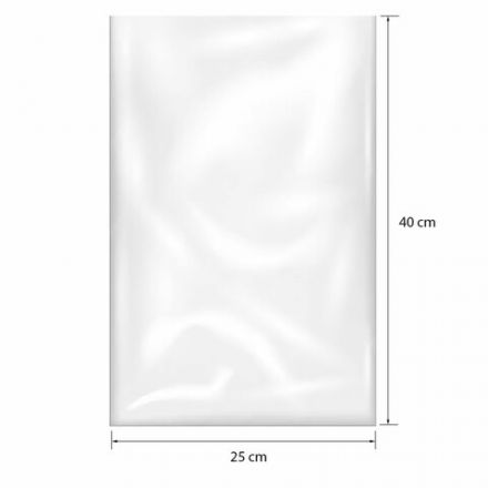 Пакеты фасовочные ПРОЧНЫЕ, первичный ПВД 25х40 см, КОМПЛЕКТ 500 шт., 30 мкм