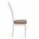Стул Tetchair Андромеда/ Andromeda, дерево гевея, 47х55,5х107 см, Ivory white, ткань коричневая S168-7