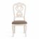 Стул Tetchair Андромеда/ Andromeda, дерево гевея, 47х55,5х107 см, Ivory white, ткань коричневая S168-7