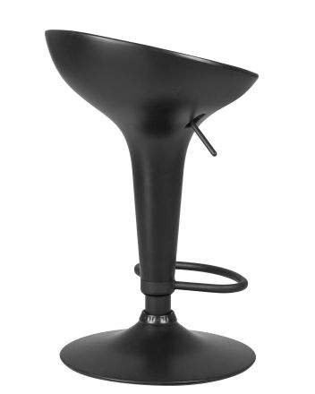 Стул барный DOBRIN BOMBA BLACK, чёрный Стул барный DOBRIN BOMBA BLACK, чёрный