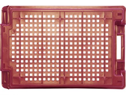 Ящик 600х400х200 1,4кг.  красный