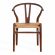 Стул Вишбон/Wishbone (мод.CB2212) дерево вяз, 57х50,5х79,5, темный орех №5