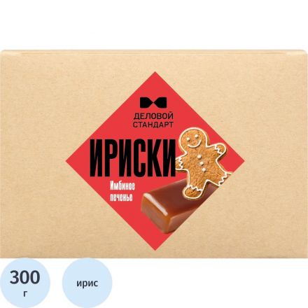 Ирис Деловой стандарт Имбирное печенье 20гx15шт/уп