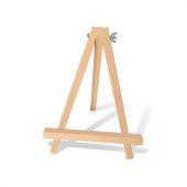 Мольберт настольный из бука 18х24 см, высота холста до 25 см, BRAUBERG ART CLASSIC, 192252