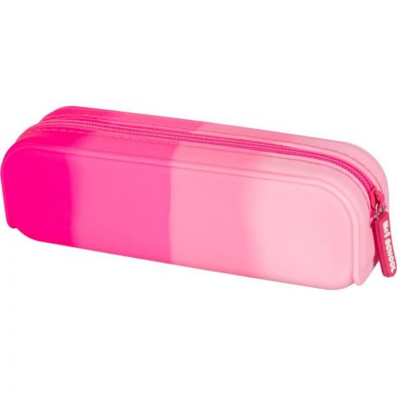 Пенал силиконовый №1School Радуга розовый, 205x50x65 мм Пенал силиконовый №1School Радуга розовый, 205x50x65 мм