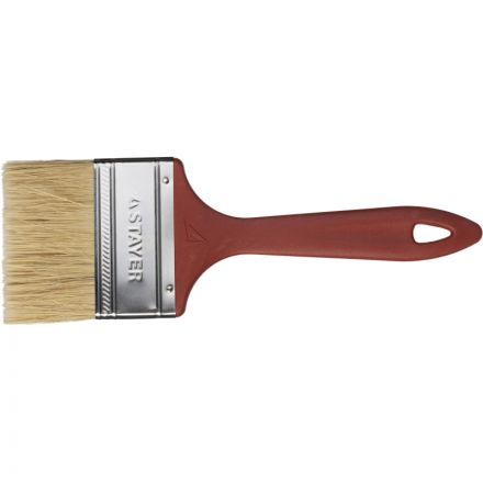 Кисть плоская STAYER UNIVERSAL-MASTER, натуральная щетина, 75мм 0107-75-Z01