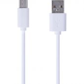 Кабель USB 2.0 - USB Type-C, М/М, 1 м, Rexant, бел, 18-1881-1