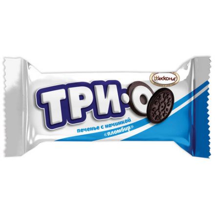 Печенье АККОНД "Трио" какао с начинкой со вкусом пломбира, 460 г, 207000416360003 Печенье АККОНД "Трио" какао с начинкой со вкусом пломбира, 460 г, 207000416360003
