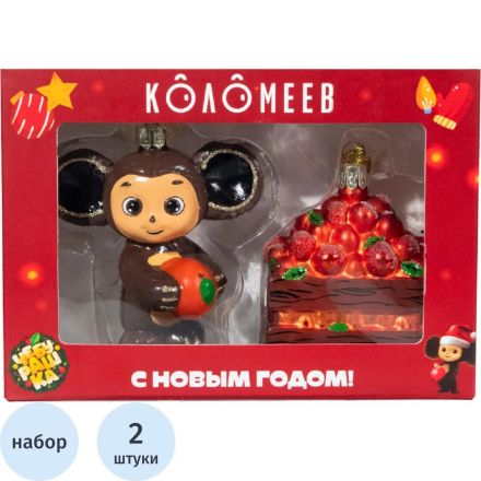 Набор игрушек Чебурашка 7, в подарочной упаковке, НФ-2503