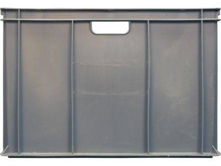 Ящик 600х400х410 сплошной серый Ящик 600х400х410 сплошной серый