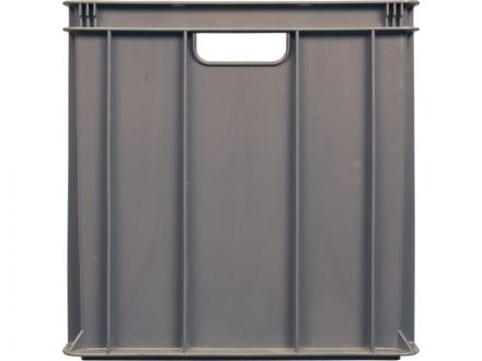Ящик 600х400х410 сплошной серый Ящик 600х400х410 сплошной серый