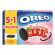 Печенье OREO с какао и начинкой с клубничным вкусом, 228 г, 9001526