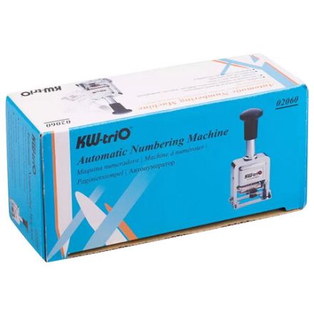 Нумератор KW-trio, 6-разрядный, автоматический, металлический, 20600 Нумератор KW-trio, 6-разрядный, автоматический, металлический, 20600